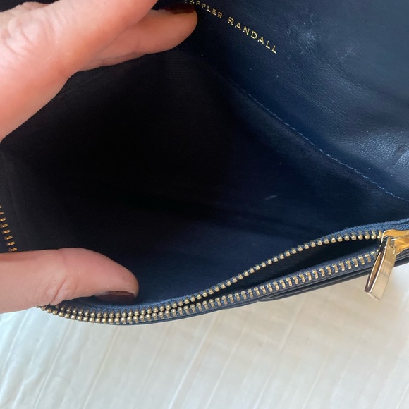 LOEFFLER RANDAL Tiered Ric Rac Everything Wallet - navy - Picture 3 of 7